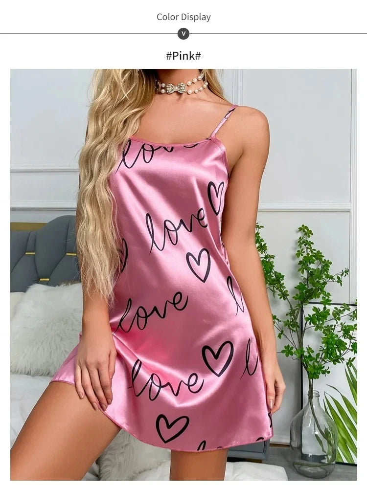 Nuisette Femme Dentelle Bretelles Sans Manches — Lingerie Satin Sexy, Lounge Été