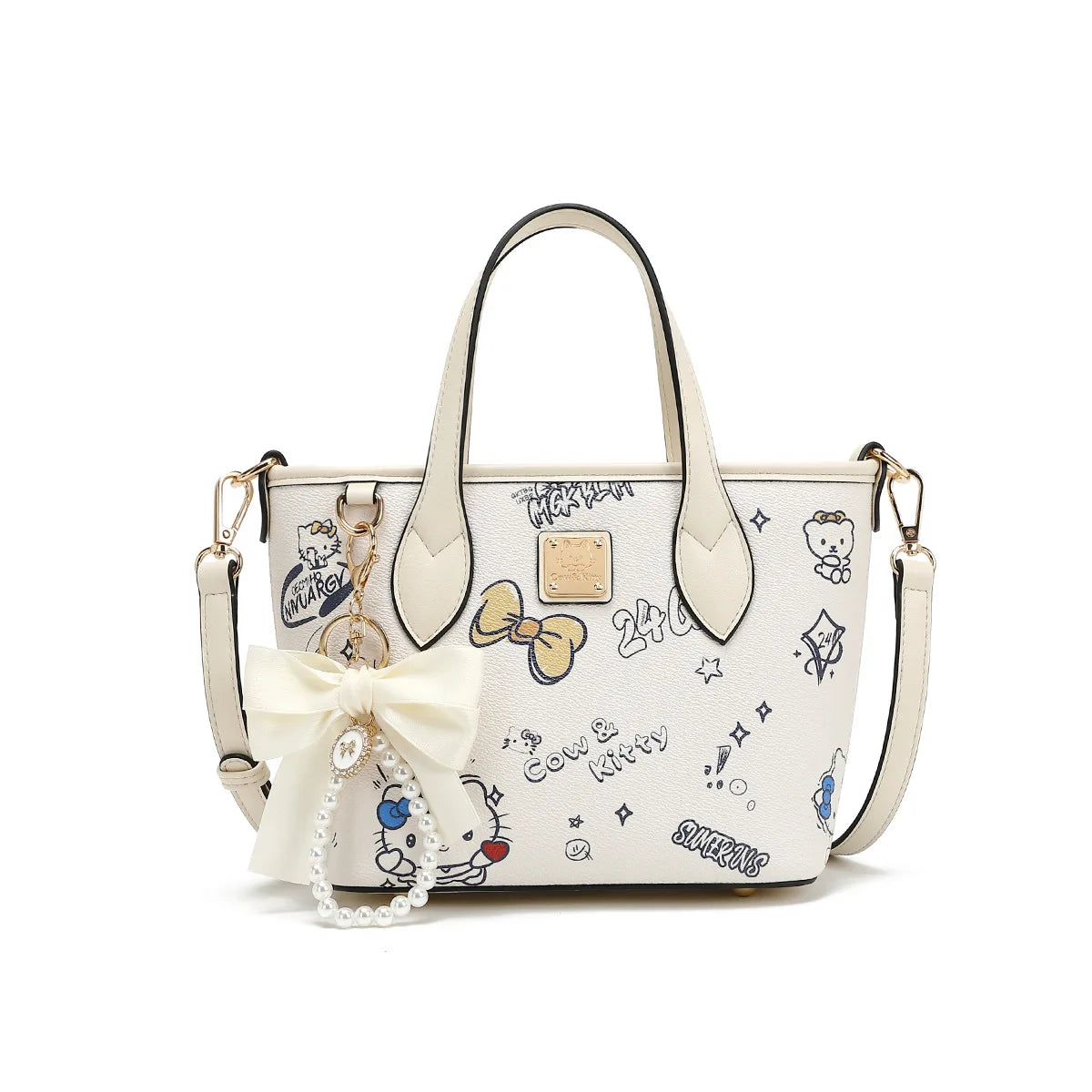 Sac À Main Hello Kitty Femme — Cartoon Mignon, Sac Épaule Bandoulière Tendance