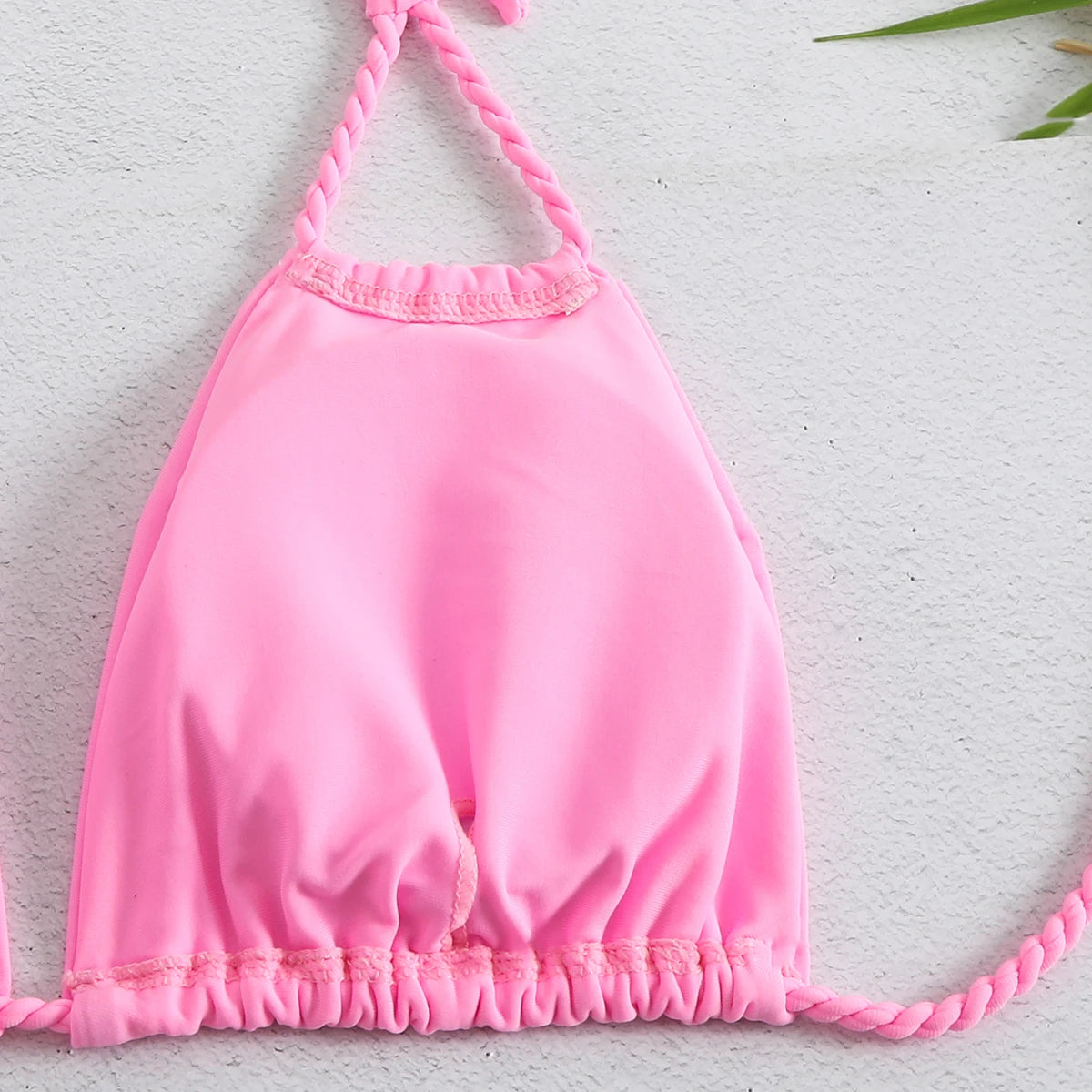 Bikini Brésilien Femme Taille Basse Imprimé — Push-Up, Maillot de Bain Sexy