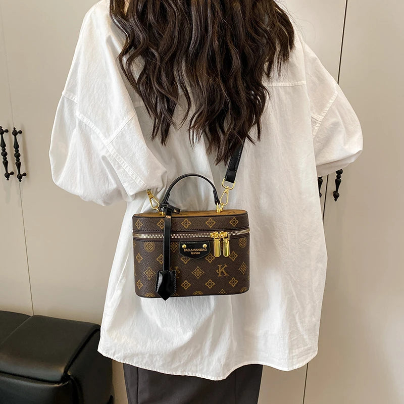 Sac Épaule Femme Cuir PU Imprimé — Bandoulière Fashion Tendance 2025